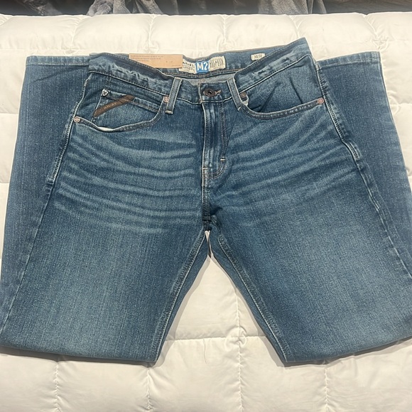 NWT ARIAT men’s denim jeans.M2 Traditional relaxed bootcut Branden Wash 30/32 - Picture 4 of 4